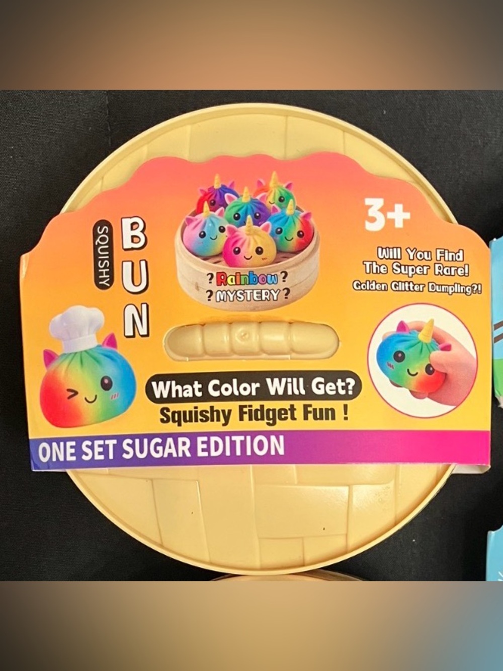 3 in 1 viral dumpling sugar edition unicorn squishy